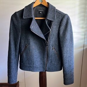 Ann Taylor moto wool jacket